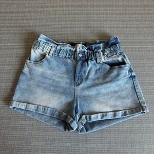 Almost Famous blue denim shorts women's size XL
